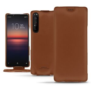 Noreve Housse cuir Sony Xperia 1 II Évolution Marron PU