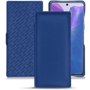 Noreve Housse cuir Samsung Galaxy Note20 Évolution Bleu Océan PU