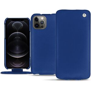 Housse cuir Apple iPhone 12 Pro Perpétuelle Bleu océan