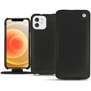 Noreve Housse cuir Apple iPhone 12 Perpétuelle Noir