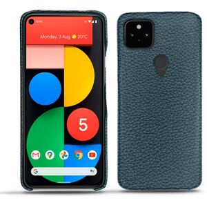 Coque cuir Google Pixel 5 Ambition Indigo