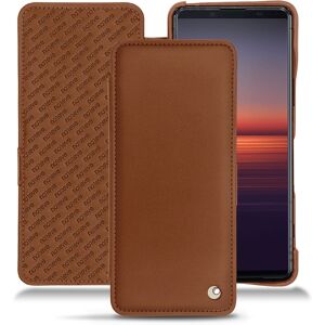 Noreve Housse cuir Sony Xperia 5 II Perpétuelle Marron