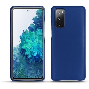 Noreve Coque cuir Samsung Galaxy S20 FE Perpétuelle Bleu océan