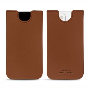Noreve Pochette cuir Apple iPhone 13 mini Évolution Marron PU