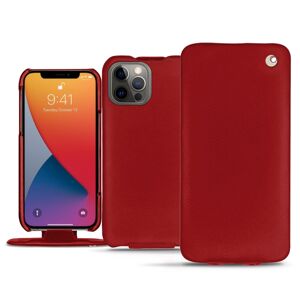 Housse cuir Apple iPhone 13 Pro Max Perpétuelle Rouge