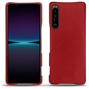 Noreve Coque cuir Sony Xperia 1 IV Perpétuelle Rouge