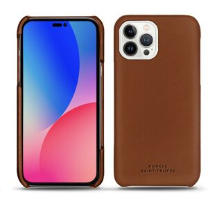 Noreve Coque cuir Apple iPhone 14 Pro Max Évolution Marron PU