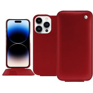 Noreve Housse cuir Apple iPhone 15 Pro Perpétuelle Rouge - Publicité