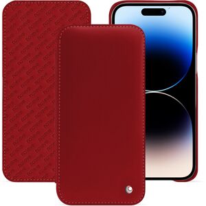 Noreve Housse cuir Apple iPhone 15 Pro Max Perpétuelle Rouge