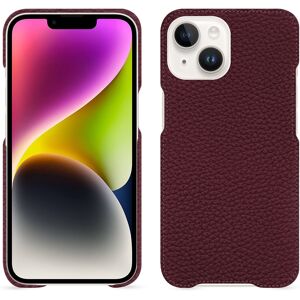 Noreve Coque cuir Apple iPhone 15 Plus Ambition Lie de vin