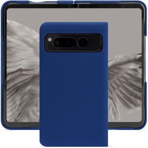 Noreve Coque cuir Google Pixel Fold Perpétuelle Bleu océan