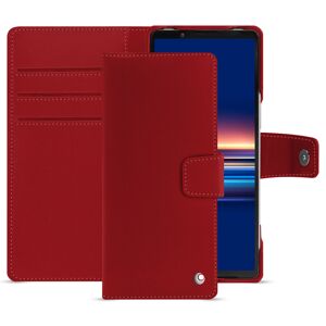 Noreve Housse cuir Sony Xperia 5 V Perpétuelle Rouge