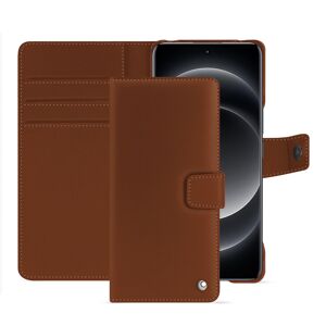 Noreve Étui portefeuille cuir Xiaomi 14 Ultra Perpétuelle Marron - Publicité