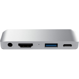 Satechi HUB USB-C 4 EN 1 SILVER POUR IPAD PRO - Publicité