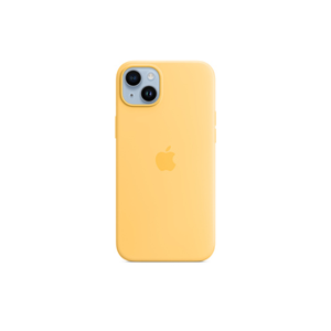 Apple Coque en silicone avec MagSafe pour iPhone 14 Plus - Soleil pale - Publicité