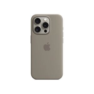 Apple Coque en silicone avec MagSafe pour iPhone 15 Pro - Argile - Publicité