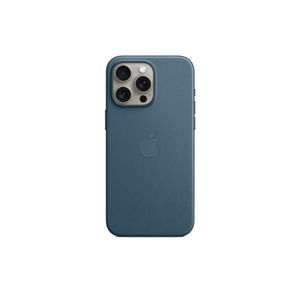 Apple Coque en tissage fin avec MagSafe pour iPhone 15 Pro Max - Bleu Pacifique - Publicité