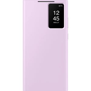 Samsung Etui Smart View avec porte-carte S23 Ultra Lilas - Publicité