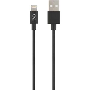 T'nB SA T'nB CBLIGHT5BK Câble USB/Lightning sous licence Apple Mfi 2 m Noir - Publicité