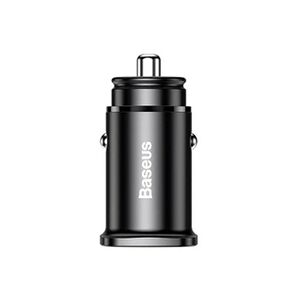 BASEUS Chargeur Allume Cigare 5A Charge Rapide USB/USB Type C Noir - Publicité