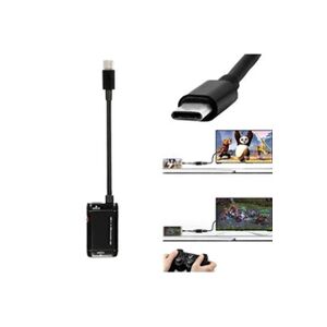 GENERIQUE Adaptateur USB-C de type C à HDMI Câble USB 3.1 pour tablette Android Phone - Publicité