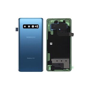 Samsung Cache Batterie pour Galaxy S10 Plus Façade arrière Original Bleu - Publicité