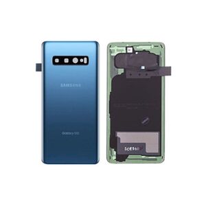 Samsung Cache Batterie pour Galaxy S10 Façade arrière Original Bleu - Publicité