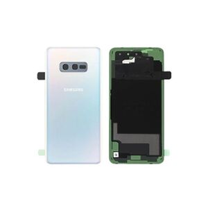 Samsung Cache Batterie pour Galaxy S10e Façade arrière Original Blanc - Publicité