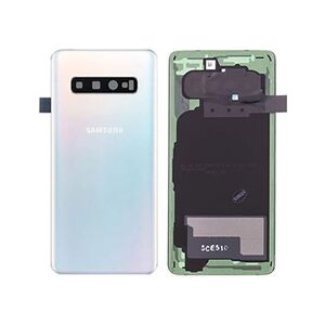 Samsung Cache Batterie pour Galaxy S10 Façade arrière Original Blanc - Publicité