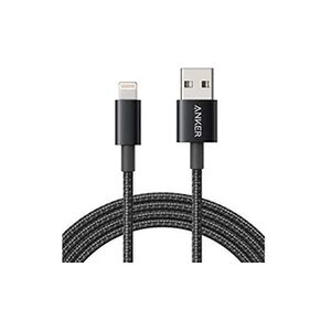 Anker câble USB en Double tressage Nylon avec connecteur Lightning - 1m - Publicité