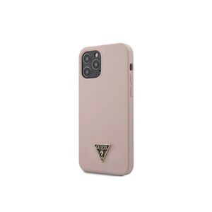 Non renseigné Guess GUHCP12MLSTMLP Coque de Protection en Silicone pour iPhone 12/12 Pro 6,1' Rose Clair - Publicité