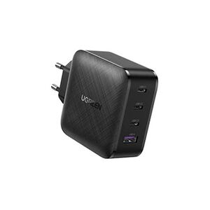 Ugreen - Adaptateur secteur - 65 Watt - 5 A - PD 3.0, QC 4+ - 4 connecteurs de sortie (USB, 3 x USB-C) - Europe - Publicité