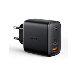 AUKEY - Adaptateur Secteur 65W 2 Ports (USB A + USB C) - Publicité