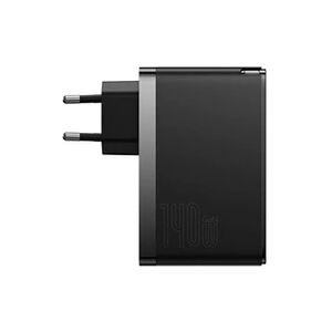 BASEUS Chargeurs pour téléphone mobile GaN5 Pro CCGP100201 Type-C*2+USB*1 140W Noir - Publicité