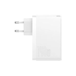 BASEUS Chargeurs pour téléphone mobile GaN5 Pro CCGP100202 Type-C*2+USB*1 140W blanc - Publicité