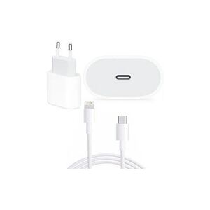 VISIODIRECT Chargeur rapide 20w + cable usb-c lightning pour iphone se 2022 - - - Publicité