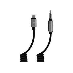 T'nB SA T'nB - Câble Lightning vers jack pour casque - Lightning mâle pour prise audio de 3,5 mm mâle - 1.5 m - noir - bobiné - Publicité