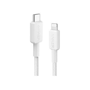 Anker 322 - Câble Lightning - Lightning mâle pour 24 pin USB-C mâle - 1.83 m - blanc - USB Power Delivery - Publicité