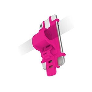 Celly Support Smartphone pour Vélo EASYBIKEPK Rose Silicone - Publicité