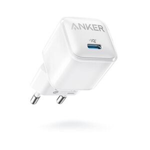 Anker Nano pro series 5 511 - Adaptateur secteur - nano pro - 20 Watt - 3 A - IQ 3.0 (24 pin USB-C) - blanc aurore - Publicité