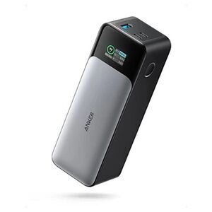 737 - Banque d'alimentation - technologie GaN - 24000 mAh - Anker PowerIQ 4.0, Power Delivery 3.1 - 3 connecteurs de sortie (USB, 2 x USB-C) - noir - Publicité