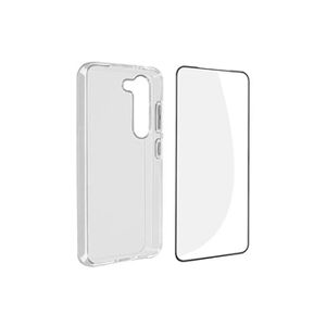 Bigben Coque pour Samsung Galaxy S23 Souple Transparente Verre Trempé 9H - Publicité
