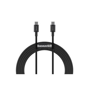 BASEUS superior usb type-c cable usb type-c charge rapide / power delivery / fcp 100w 5a 20v 2m noir (catys-c01) - Publicité