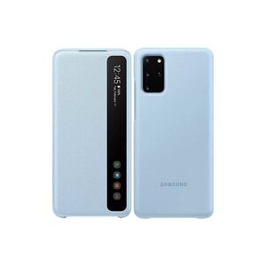 Housse Clear View Bleu pour Samsung Galaxy S20+ - Publicité