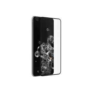 Akashi - Protection d'écran pour téléphone portable - courbé - verre - couleur de cadre noir - pour Samsung Galaxy S20 Ultra, S20 Ultra 5G - Publicité