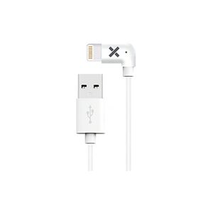 Wefix Cable lightning coudé blanc 1,2 mètre - Publicité