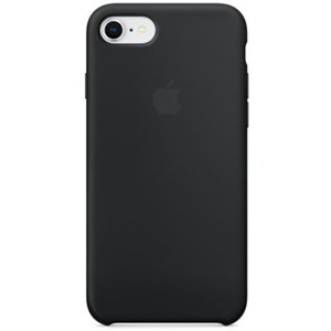 Apple Coque en silicone Noire pour iPhone SE 2022 / 2020 et 8 / 7 - Publicité