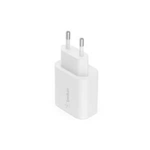 Belkin Chargeur secteur PD 20 et 25W, USB-C, blanc - Publicité