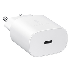 Samsung Chargeur secteur RAPIDE 25W, Port USB Type C Blanc - Publicité