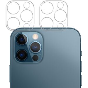 Annaprime Lot / Pack De 2 Protection Objectif Caméra Arrière En Verre Trempé Pour Apple Iphone 12 Pro Max 6.7" 9h Haute Définition Transparent - Publicité